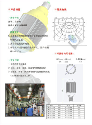 【LED节能灯,工矿灯,工厂灯、车间、库房、展厅等照明场所30W】价格,厂家,图片,工矿灯具,杭州萧科节能科技-